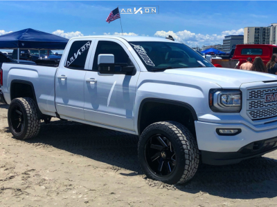 1 2017 Sierra 1500 Gmc Zone Suspension Lift 45in Arkon Off Road Lincoln Black