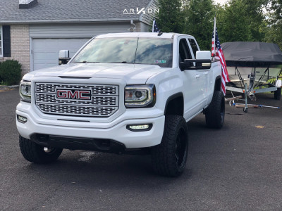 1 2017 Sierra 1500 Gmc Zone Suspension Lift 45in Arkon Off Road Lincoln Black