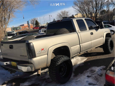 1 2002 Silverado 2500 Hd Chevrolet Supreme Suspension Lift 25in Arkon Off Road Alexander Black