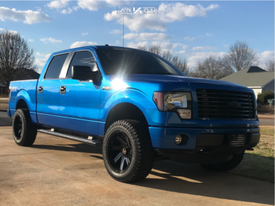 2014 Ford F-150 - 20x10 -25mm - ARKON OFF-ROAD Lincoln - Suspension Lift 2.5" - 285/55R20
