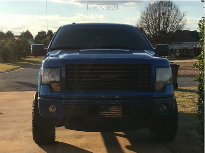 1 2014 F 150 Ford Leveling Kit Suspension Lift 25in Arkon Off Road Lincoln Black