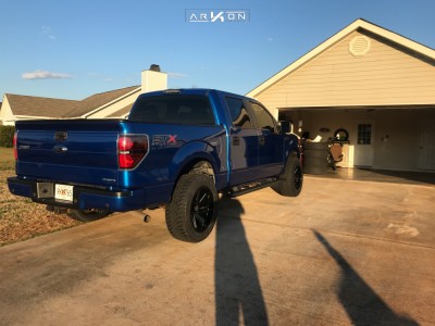 1 2014 F 150 Ford Leveling Kit Suspension Lift 25in Arkon Off Road Lincoln Black