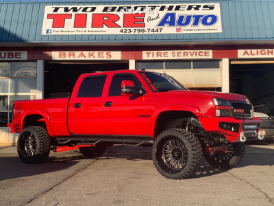 1 2005 Silverado 2500 Hd Chevrolet Fabtech Suspension Lift 6in Arkon Off Road Alexander Black
