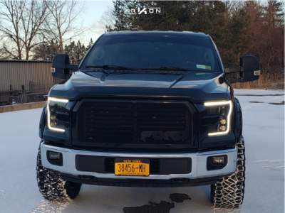 1 2015 F 150 Ford Halo Lift Suspension Lift 3in Arkon Off Road Lincoln Black