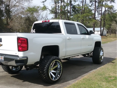 1 2014 Silverado 1500 Chevrolet Superlift Suspension Lift 8in Arkon Off Road Lincoln Chrome