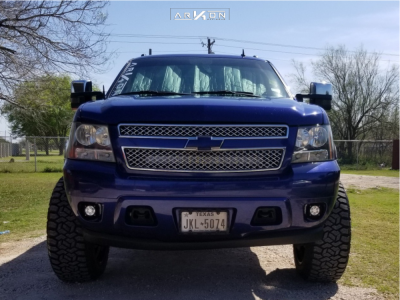 1 2010 Avalanche Chevrolet Zone Suspension Lift 65in Arkon Off Road Lincoln Black