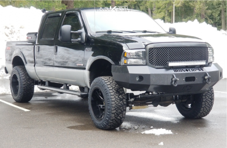 2004 Ford F-250 Super Duty - 20x12 -51mm - ARKON OFF-ROAD Lincoln - Suspension Lift 6" - 35" x 12.5"