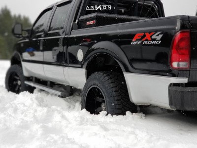 1 2004 F 250 Super Duty Ford Pro Comp Suspension Lift 6in Arkon Off Road Lincoln Black Milled