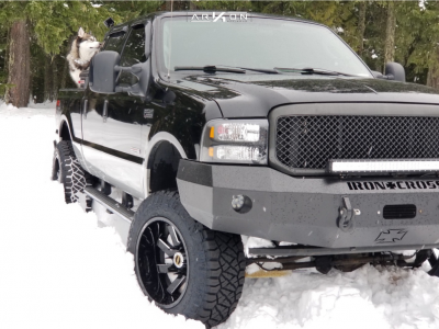 1 2004 F 250 Super Duty Ford Pro Comp Suspension Lift 6in Arkon Off Road Lincoln Black Milled