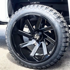 1 2018 Silverado 1500 Chevrolet Mcgaughys Suspension Lift 85in Arkon Off Road Lincoln Black
