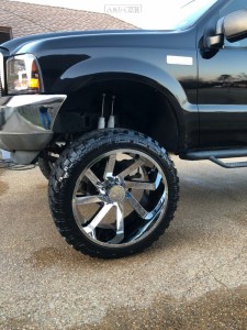 1 2004 F 250 Super Duty Ford Superlift Suspension Lift 9in Arkon Off Road Lincoln Chrome