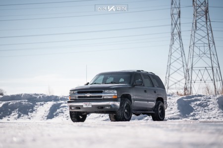 1 2002 Tahoe Chevrolet Rough Country Leveling Kit Arkon Off Road Lincoln Black