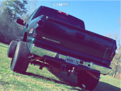 1 2006 Silverado 1500 Chevrolet Rough Country Suspension Lift 6in Arkon Off Road Alexander Black