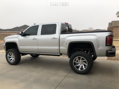 1 2018 Sierra 1500 Gmc Bds Suspension Lift 8in Arkon Off Road Lincoln Chrome