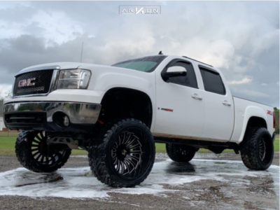 2007 GMC Sierra 1500 - 24x14 -81mm - ARKON OFF-ROAD Alexander - Suspension Lift 7.5" - 35" x 13.5"