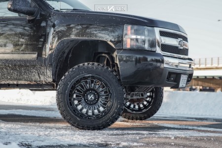 1 2010 Silverado 1500 Chevrolet Rough Country Suspension Lift 5in Arkon Off Road Alexander Black