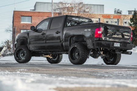 1 2010 Silverado 1500 Chevrolet Rough Country Suspension Lift 5in Arkon Off Road Alexander Black