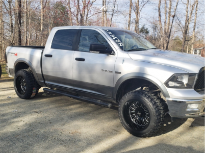 1 2009 Ram 1500 Dodge Rough Country Suspension Lift 35in Arkon Off Road Alexander Black