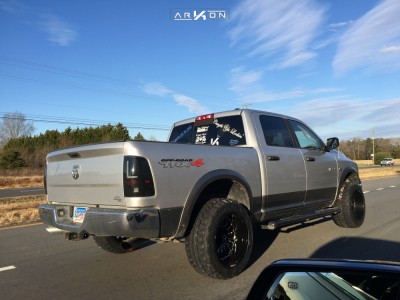 1 2009 Ram 1500 Dodge Rough Country Suspension Lift 35in Arkon Off Road Alexander Black