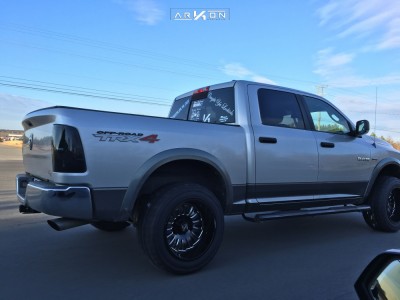 1 2009 Ram 1500 Dodge Rough Country Suspension Lift 35in Arkon Off Road Alexander Black