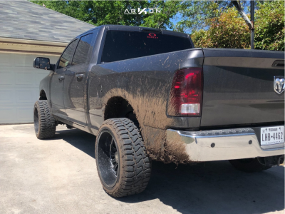 1 2016 2500 Ram Rough Country Leveling Kit Arkon Off Road Alexander Machined Black