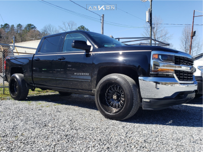 1 2018 Silverado 1500 Chevrolet Stock Stock Arkon Off Road Alexander Black