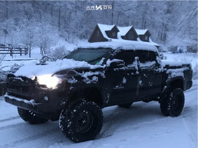 1 2016 Tacoma Toyota Zone Suspension Lift 6in Arkon Off Road Alexander Black