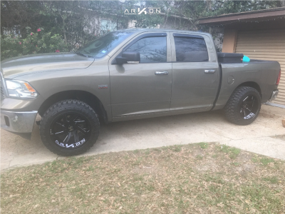 2015 Ram 1500 - 20x12 -51mm - ARKON OFF-ROAD Lincoln - Leveling Kit - 33" x 12.5"