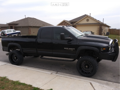 2005 Dodge Ram 2500 - 22x12 -51mm - ARKON OFF-ROAD Alexander - Suspension Lift 5" - 325/50R22