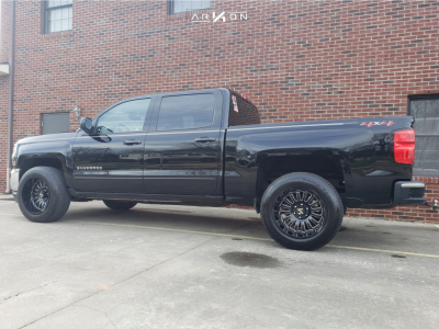 1 2018 Silverado 1500 Chevrolet Stock Stock Arkon Off Road Alexander Black
