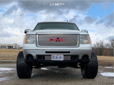 1 2011 Sierra 1500 Gmc Rough Country Suspension Lift 75in Arkon Off Road Lincoln Chrome