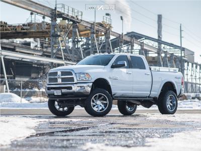 2018 Ram 2500 - 22x12 -51mm - ARKON OFF-ROAD Lincoln - Suspension Lift 6.5" - 37" x 13.5"