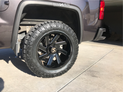 1 2015 Sierra 1500 Gmc Rough Country Leveling Kit Arkon Off Road Lincoln Black