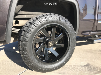 1 2015 Sierra 1500 Gmc Rough Country Leveling Kit Arkon Off Road Lincoln Black