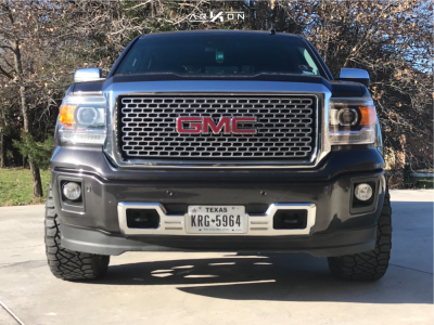 1 2015 Sierra 1500 Gmc Rough Country Leveling Kit Arkon Off Road Lincoln Black
