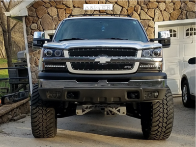 1 2004 Silverado 1500 Chevrolet Mcgaughys Suspension Lift 7in Arkon Off Road Alexander Black