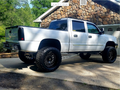 1 2004 Silverado 1500 Chevrolet Mcgaughys Suspension Lift 7in Arkon Off Road Alexander Black