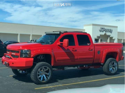 1 2008 Silverado 2500 Hd Chevrolet Cognito Suspension Lift 6in Arkon Off Road Lincoln Chrome