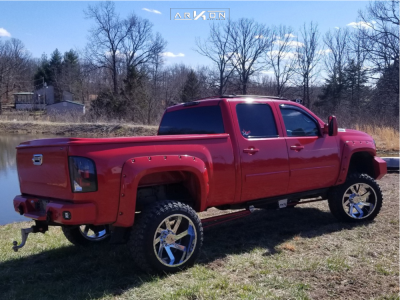 1 2008 Silverado 2500 Hd Chevrolet Cognito Suspension Lift 6in Arkon Off Road Lincoln Chrome