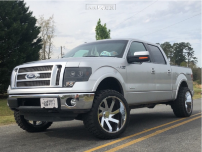 2011 Ford F-150 - 22x12 -51mm - ARKON OFF-ROAD Lincoln - Leveling Kit - 33" x 12.5"