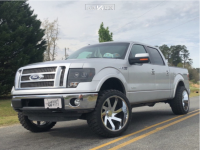 2011 Ford F-150 - 22x12 -51mm - ARKON OFF-ROAD Lincoln - Leveling Kit - 33" x 12.5"