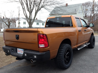 1 2012 1500 Ram Rough Country Suspension Lift 4in Arkon Off Road Lincoln Black