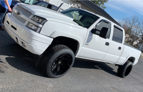 1 2004 Silverado 2500 Hd Chevrolet Stock Leveling Kit Arkon Off Road Lincoln Black