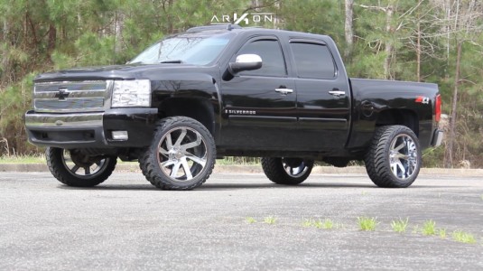1 2008 Silverado 1500 Chevrolet Rough Country Suspension Lift 35in Arkon Off Road Lincoln Chrome