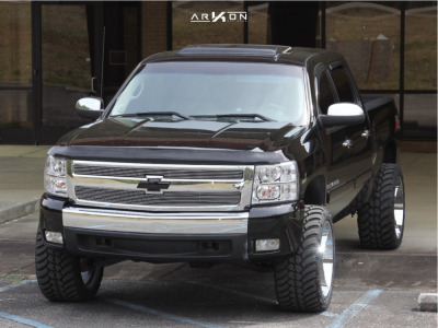 1 2008 Silverado 1500 Chevrolet Rough Country Suspension Lift 35in Arkon Off Road Lincoln Chrome
