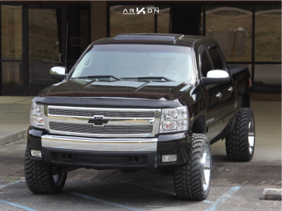 1 2008 Silverado 1500 Chevrolet Rough Country Suspension Lift 35in Arkon Off Road Lincoln Chrome