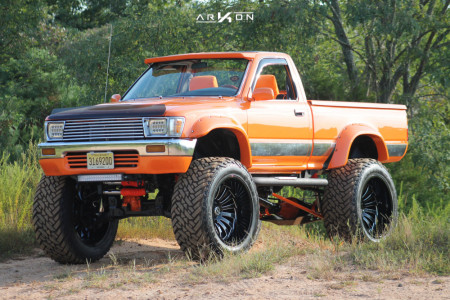 1 1989 Pickup Toyota Trail Master Suspension Lift 4in Arkon Off Road Alexander Black