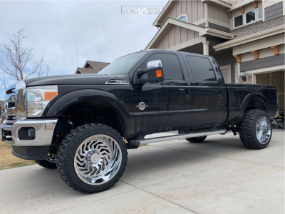 1 2014 F 350 Super Duty Ford Superlift Suspension Lift 6in Arkon Off Road Crown Series Victory Chrome