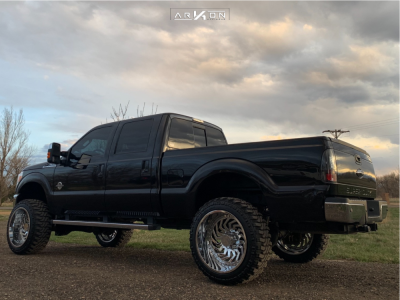 1 2014 F 350 Super Duty Ford Superlift Suspension Lift 6in Arkon Off Road Crown Series Victory Chrome