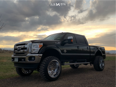 1 2014 F 350 Super Duty Ford Superlift Suspension Lift 6in Arkon Off Road Crown Series Victory Chrome